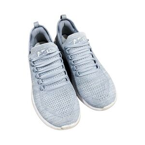 APL Techloom Breeze Knit Running Shoes Light Blue Sz 8.5